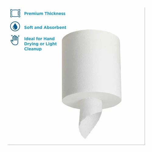 Promo ✔️ Center-Pull Perforated Paper Towels,7 4/5x15, White,320/Roll,6 Rolls/Ctn 🧨 4 Promo ✔️ Center-Pull Perforated Paper Towels,7 4/5x15, White,320/Roll,6 Rolls/Ctn 🧨 - Image 2