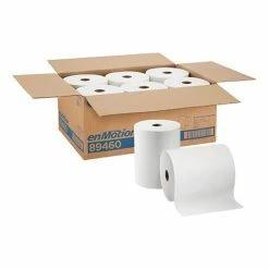 Promo 👍 10" Paper Towel Roll, White, 89460, 800 Feet Per Roll, 6 Rolls Per Case 👍