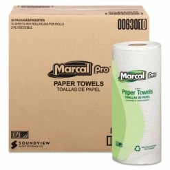 Wholesale π€© 100% Premium Recycled Towels, 2-Ply, 11 X 9, White, 70/Roll, 30 Rolls/Carton π