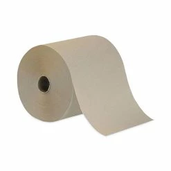Deals 👏 Hardwound Towel, 1-Ply, Brown, 800 Ft, 6 Rolls/Carton 🔥
