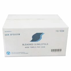 Best deal 😍 Single-Fold Paper Towels, 9 X 9.45, White, 334/Pack, 12 Packs/Carton 😉