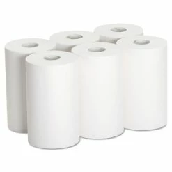 Best Sale ✔️ GP Hardwound Paper Towel Roll, Nonperforated, 9 X 400ft, White, 6 Rolls/Carton 👏 -scott shop GEP26610 2