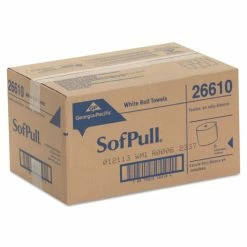 Best Sale ✔️ GP Hardwound Paper Towel Roll, Nonperforated, 9 X 400ft, White, 6 Rolls/Carton 👏 -scott shop GEP26610 5