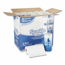 Brand new 😉 Ps Perforated Paper Towels, 2-Ply, 11x8 4/5, White,70 Sheets,30 Rolls/Ct 😀