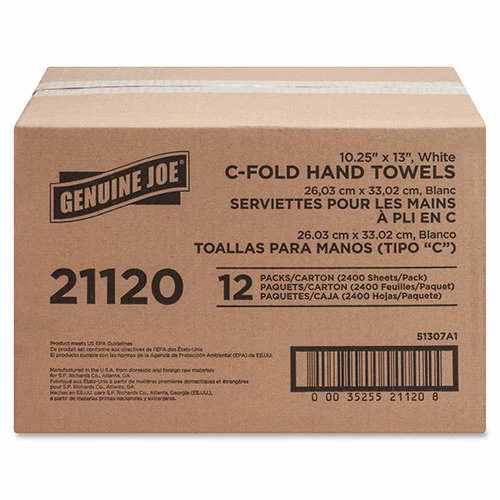 Hot Sale ✨ 21120 White 1 Ply C-Fold Paper Towels, 13 1/2" X 10 4/10" ❤️ 5 Hot Sale ✨ 21120 White 1 Ply C-Fold Paper Towels, 13 1/2" X 10 4/10" ❤️ - Image 3