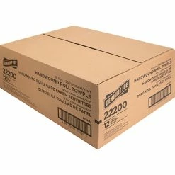 Hot Sale ✨ 22200 Brown Bulk Hardwound Roll Paper Towels, 7 7/8" X 350' 😀 -scott shop GJO22200 2