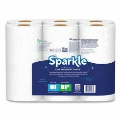 Wholesale ✔️ Pick-A-Size Perforated Kitchen Triple Roll Towels With Thirst Pockets, 2-Ply, 11 X 6, White, 165 Sheets/Roll, 6 Rolls/Pack 🥰 -scott shop GPC22269501 2