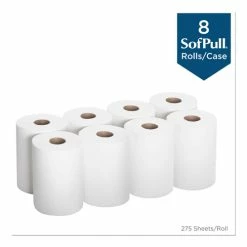New ⌛ Premium Jr. Cap. Towel, 7.80" X 12", White, 275/Roll, 8 Rolls/Carton 👏 -scott shop GPC28125 2