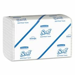 Outlet 😉 SCOTTFOLD Paper Towels, 7 4/5 X 12 2/5, White, 175 Towels/Pack, 25 Packs/Carton 🔥
