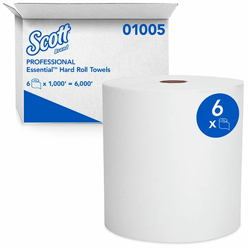 Best reviews of 💯 Essential High Capacity Hard Roll Paper Towels (01005), White, 1000' / Roll, 6 Paper Towel Rolls / Convenience Case 😀 3 Best reviews of 💯 Essential High Capacity Hard Roll Paper Towels (01005), White, 1000' / Roll, 6 Paper Towel Rolls / Convenience Case 😀