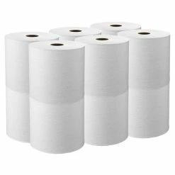 Outlet 🤩 Hard Roll Paper Towels (01080) With Premium Absorbency Pockets, 1.5" Core, White, 425'/Roll, 12 Rolls/Case, 5,100'/Case 🥰 10 Outlet 🤩 Hard Roll Paper Towels (01080) With Premium Absorbency Pockets, 1.5" Core, White, 425'/Roll, 12 Rolls/Case, 5,100'/Case 🥰 -scott shop KIM01080 2