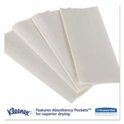 New 🔥 Premiere Folded Towels, 7 4/5 X 12 2/5, White, 120/Pack, 25 Packs/Carton 👍 -scott shop KIM13253 2