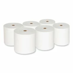 Best Pirce ✨ Valay Proprietary Roll Towels, 1-Ply, 7" X 800 Ft, White, 6 Rolls/Carton ✔️ -scott shop MORVW444 3