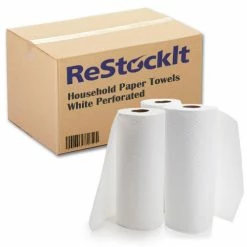 Wholesale ✨ Perforated Paper Towel Rolls, 11" Wide, 85 Sheets/Roll, 30 Rolls/Case, 2550 Sheets/Case ✨