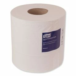 Brand new 🤩 Centerfeed Hand Towel, 2-Ply, 7.6 X 11.8, White, 600/Roll, 6 Rolls/Carton 😀 -scott shop TRK121204 2