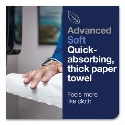 Deals 😀 Advanced Matic Hand Towel Roll, 7.7" X 900 Ft, White, 6 Rolls/Carton 🧨 -scott shop TRK290095 4