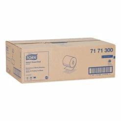 Promo 🔔 Universal Hand Towel Roll, Notched, 7.5" X 800 Ft, Natural, 6 Rolls/Carton 🎁 -scott shop TRK7171300 1